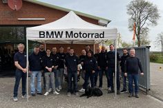 Das Team vom BvZ Motorradhandel.